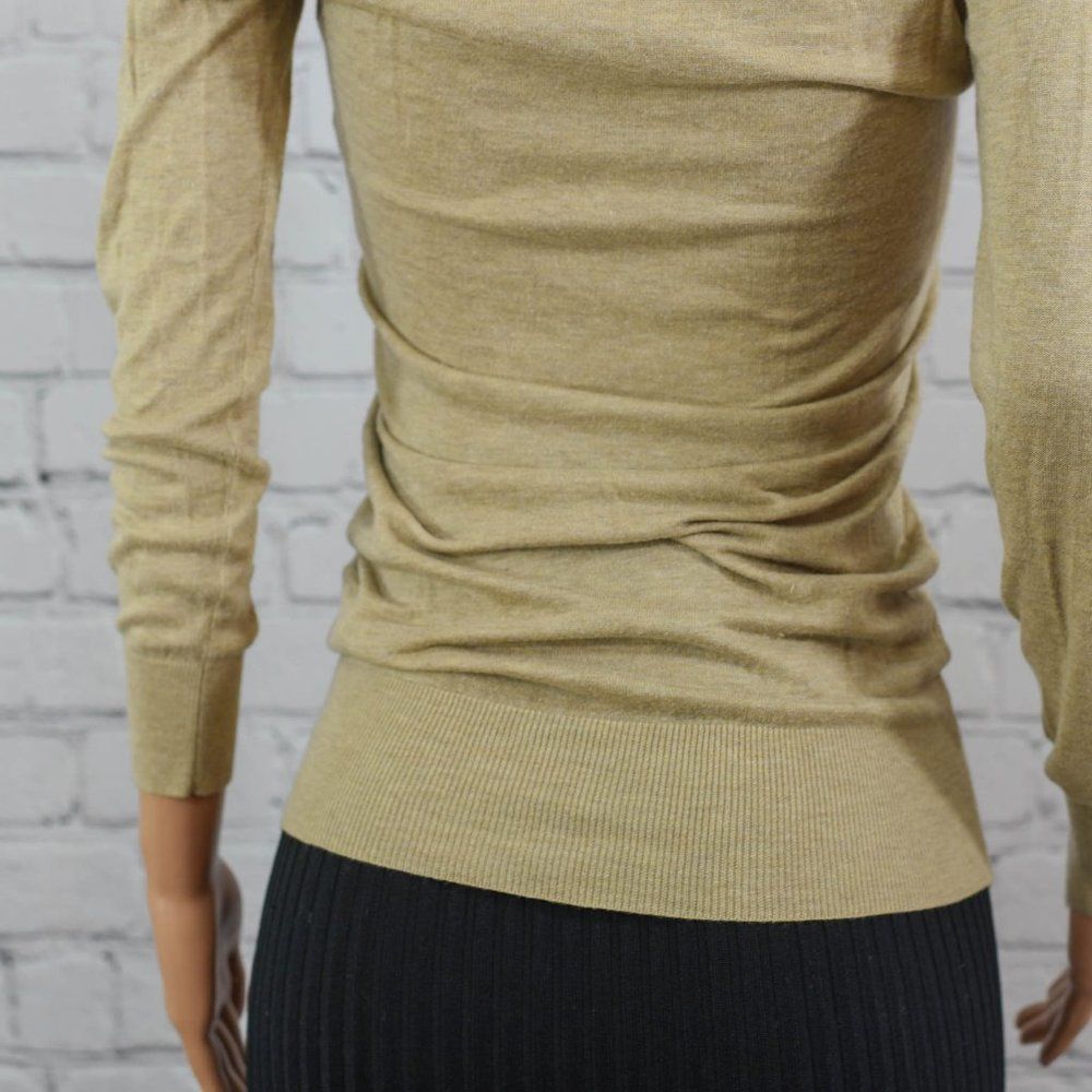 H&M taupe knit cowl neck sweater - Picture 6 of 7